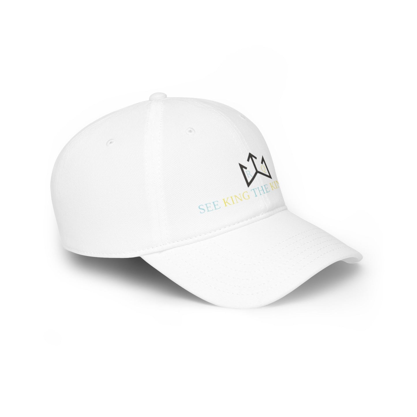Kingdom Vibe Low Profile Baseball Cap – Stylish Green Hat with Inspirational Message