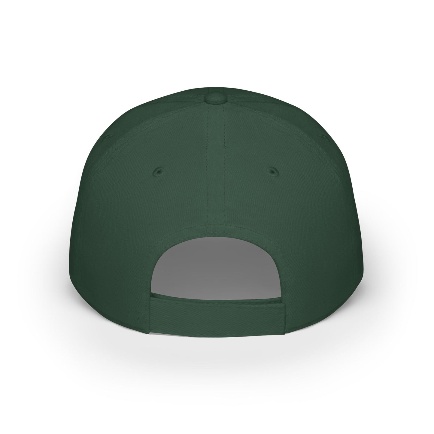 Kingdom Vibe Low Profile Baseball Cap – Stylish Green Hat with Inspirational Message