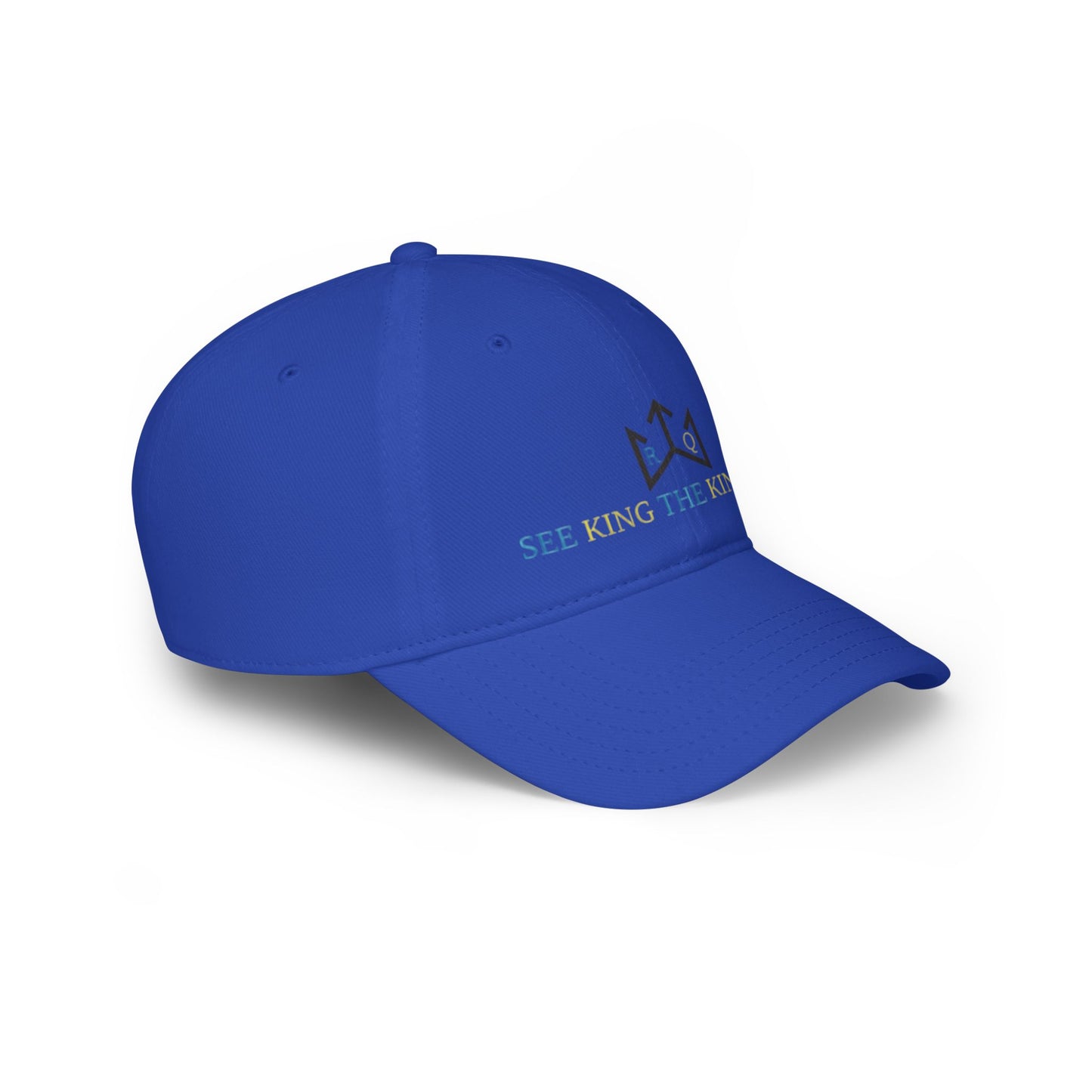 Kingdom Vibe Low Profile Baseball Cap – Stylish Green Hat with Inspirational Message
